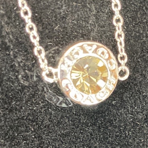 Coach slider bracelet silver tone with rhinestone NWT! - Picture 12 of 12